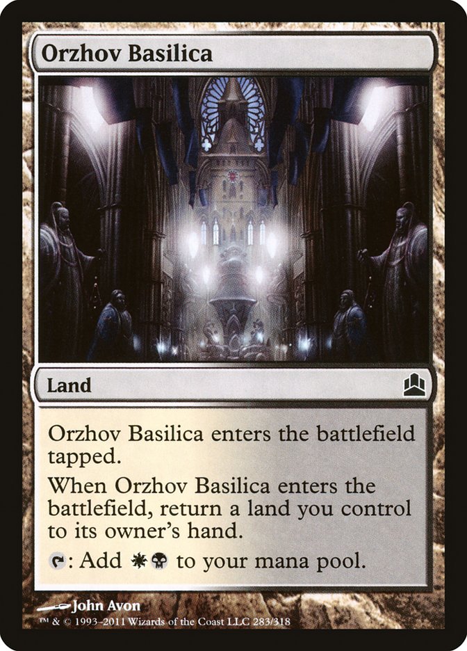 Orzhov Basilica [Commander 2011] | Gamers Paradise