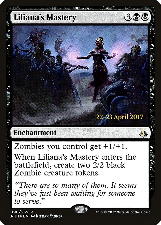 Liliana's Mastery [Amonkhet Prerelease Promos] | Gamers Paradise
