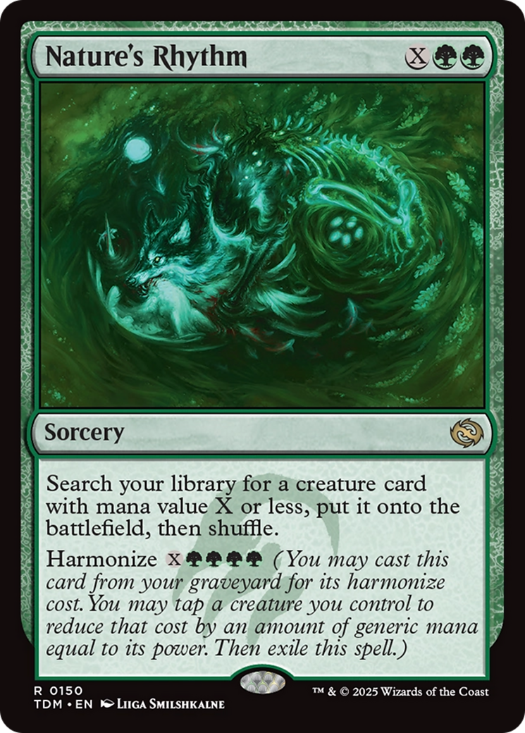 Nature's Rhythm [Tarkir: Dragonstorm] | Gamers Paradise