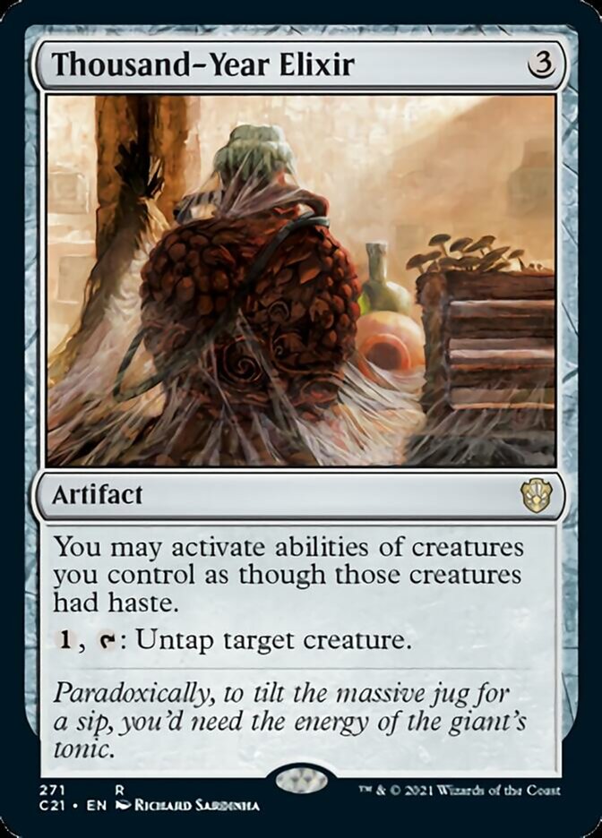 Thousand-Year Elixir [Commander 2021] | Gamers Paradise
