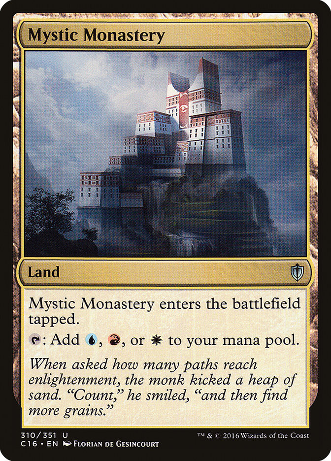 Mystic Monastery [Commander 2016] | Gamers Paradise