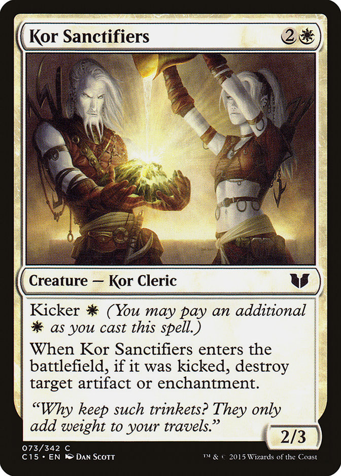 Kor Sanctifiers [Commander 2015] | Gamers Paradise