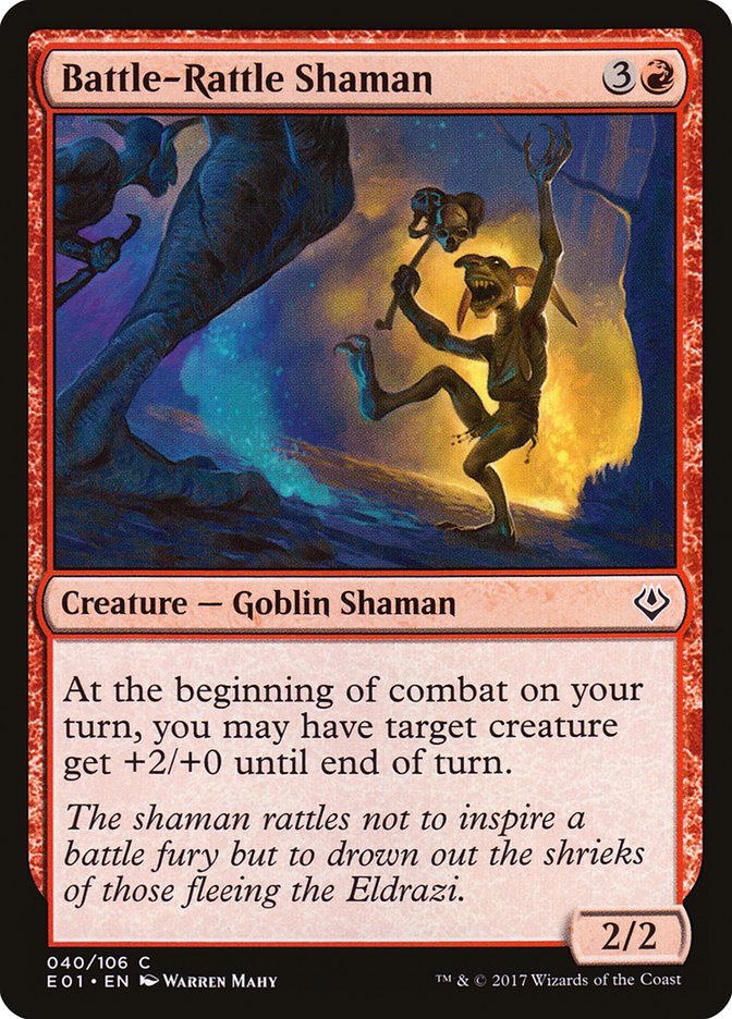 Battle-Rattle Shaman [Archenemy: Nicol Bolas] | Gamers Paradise