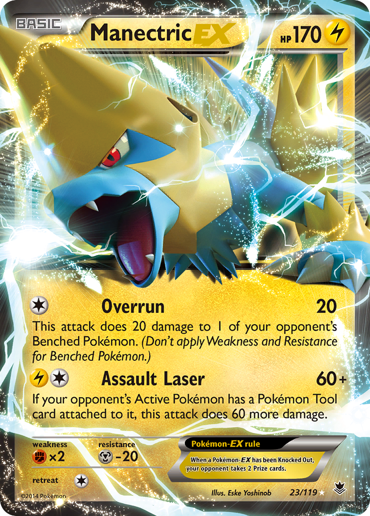 Manectric EX (23/119) [XY: Phantom Forces] | Gamers Paradise