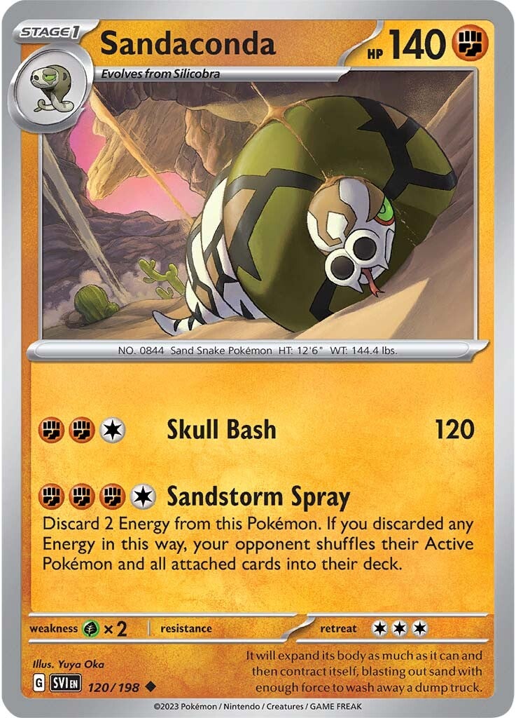 Sandaconda (120/198) [Scarlet & Violet: Base Set] | Gamers Paradise