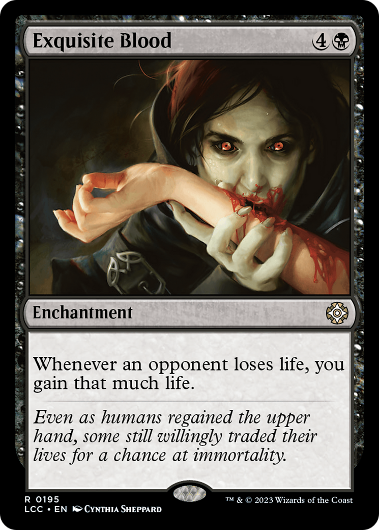 Exquisite Blood [The Lost Caverns of Ixalan Commander] | Gamers Paradise
