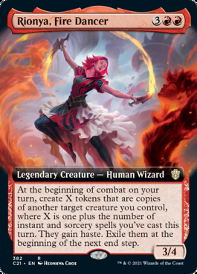 Rionya, Fire Dancer (Extended Art) [Commander 2021] | Gamers Paradise