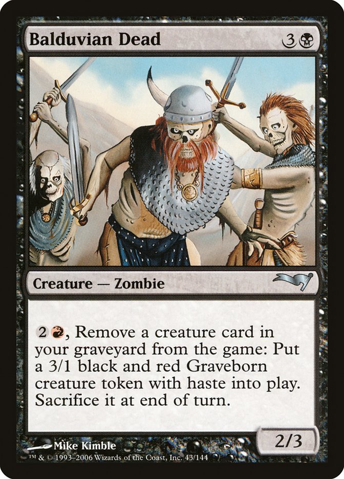 Balduvian Dead [Coldsnap Theme Decks] | Gamers Paradise