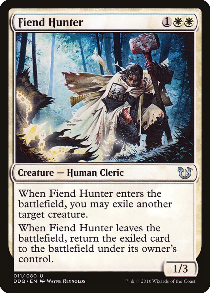 Fiend Hunter [Duel Decks: Blessed vs. Cursed] | Gamers Paradise