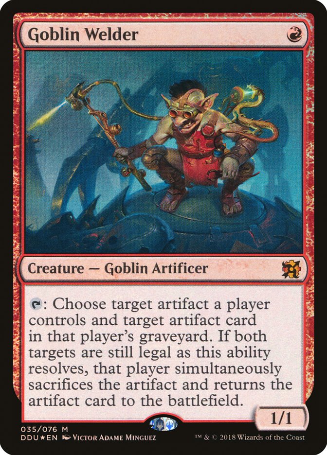 Goblin Welder [Duel Decks: Elves vs. Inventors] | Gamers Paradise