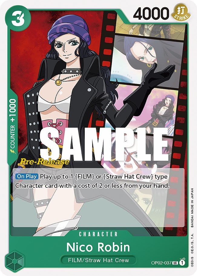 Nico Robin [Paramount War Pre-Release Cards] | Gamers Paradise