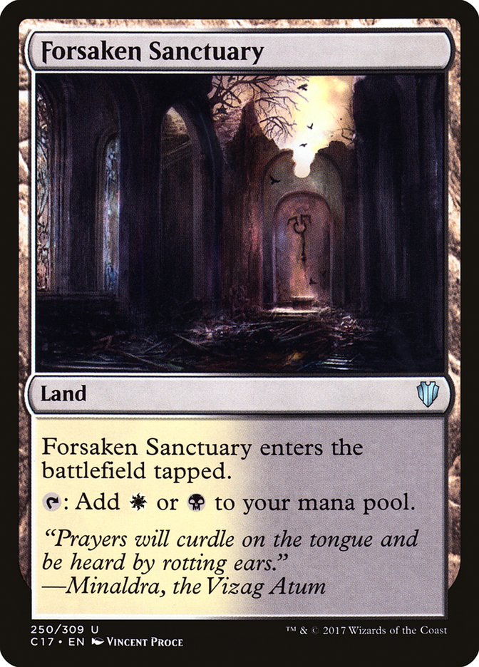 Forsaken Sanctuary [Commander 2017] | Gamers Paradise