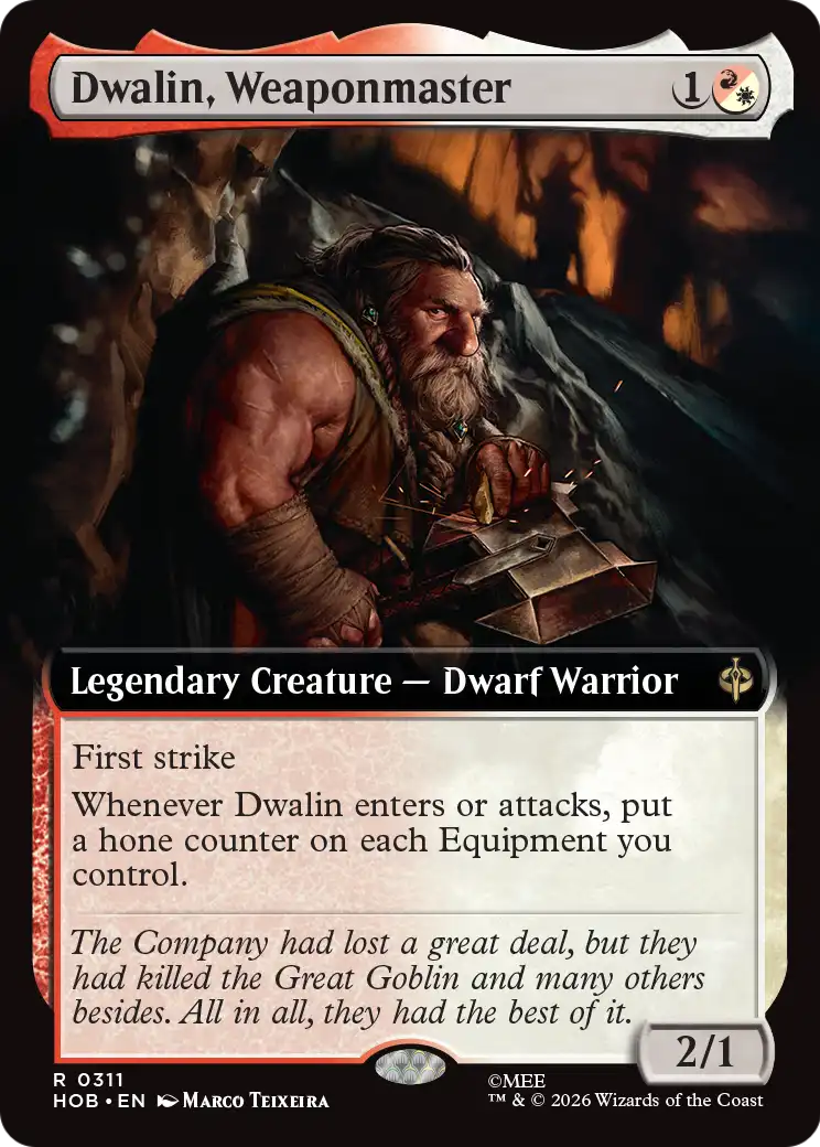 Dwalin, Weaponmaster (Extended Art) [The Hobbit] | Gamers Paradise