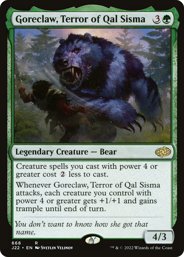 Goreclaw, Terror of Qal Sisma [Jumpstart 2022] | Gamers Paradise
