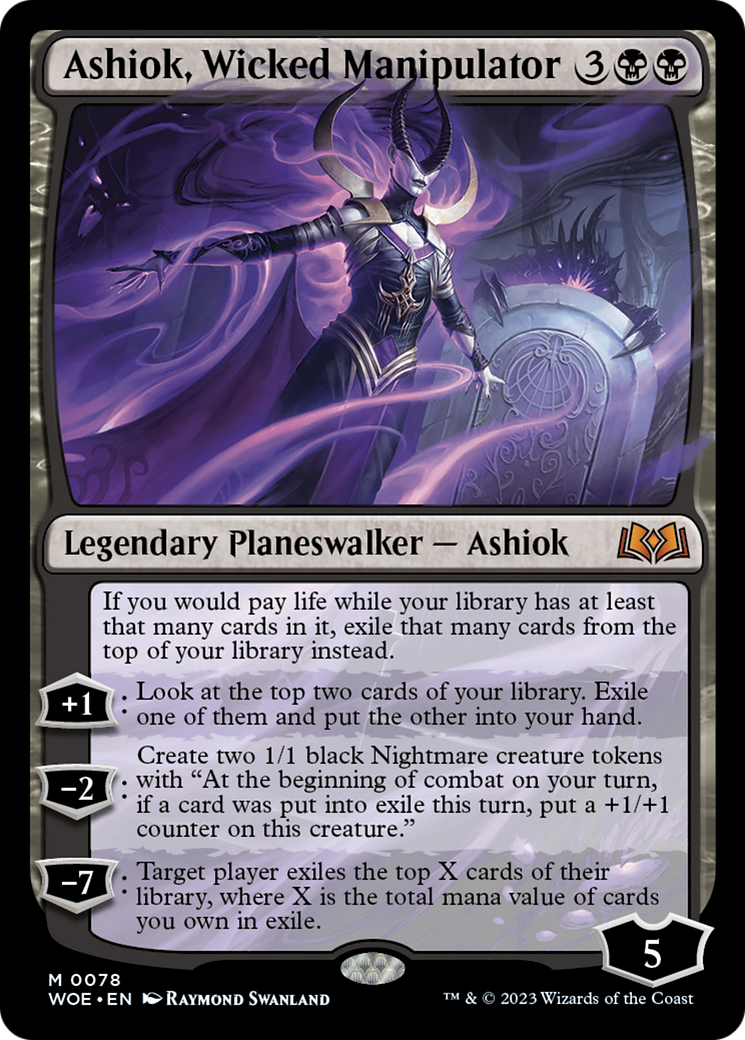 Ashiok, Wicked Manipulator [Wilds of Eldraine] | Gamers Paradise