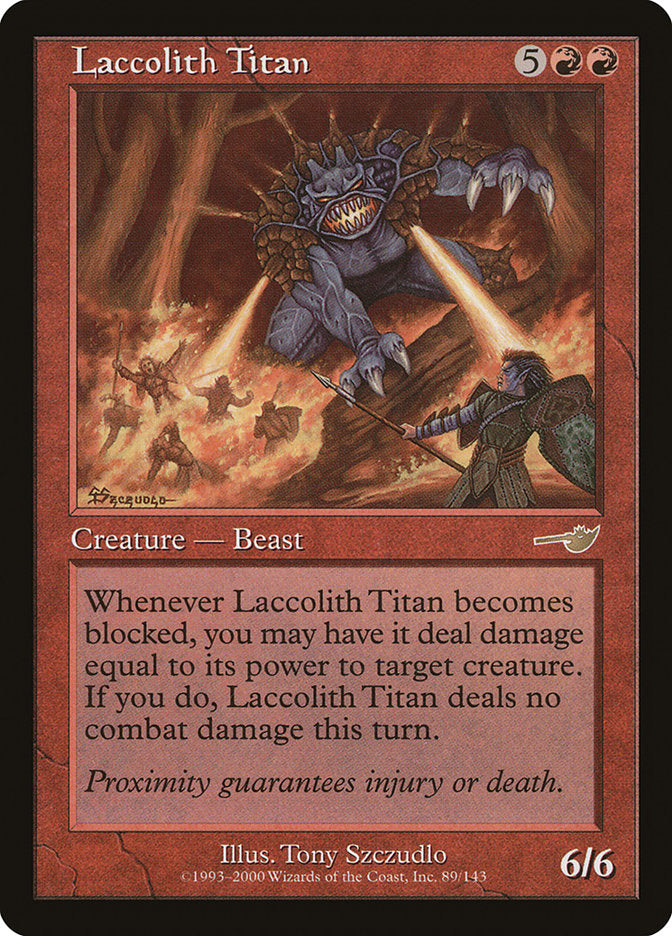 Laccolith Titan [Nemesis] | Gamers Paradise