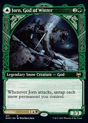 Jorn, God of Winter // Kaldring, the Rimestaff (Showcase) [Kaldheim] | Gamers Paradise