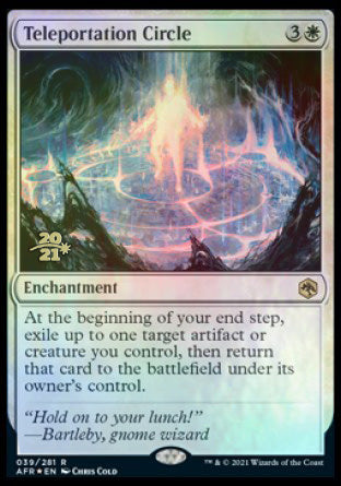 Teleportation Circle [Dungeons & Dragons: Adventures in the Forgotten Realms Prerelease Promos] | Gamers Paradise