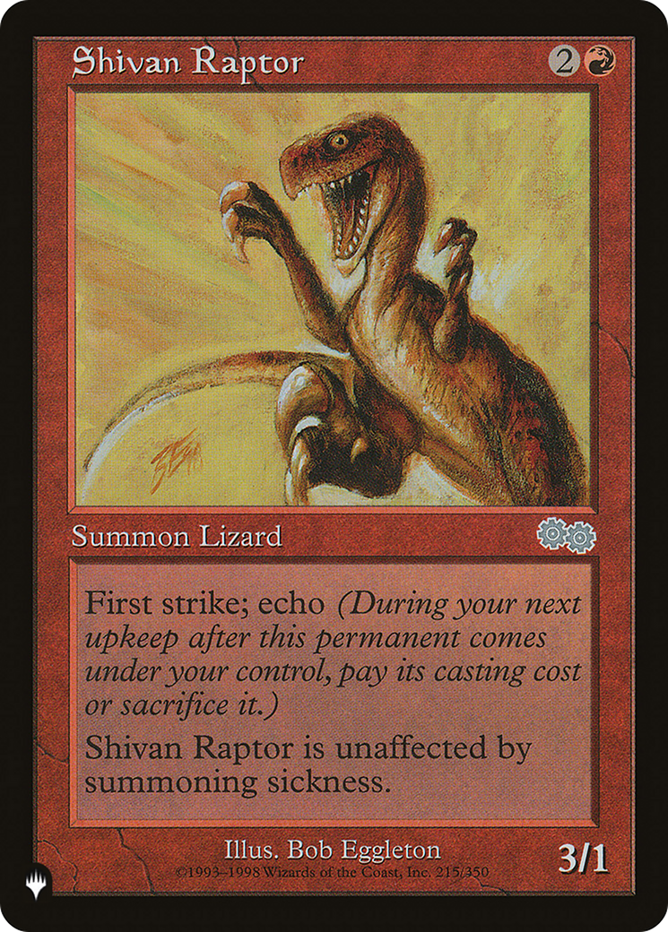 Shivan Raptor [The List] | Gamers Paradise