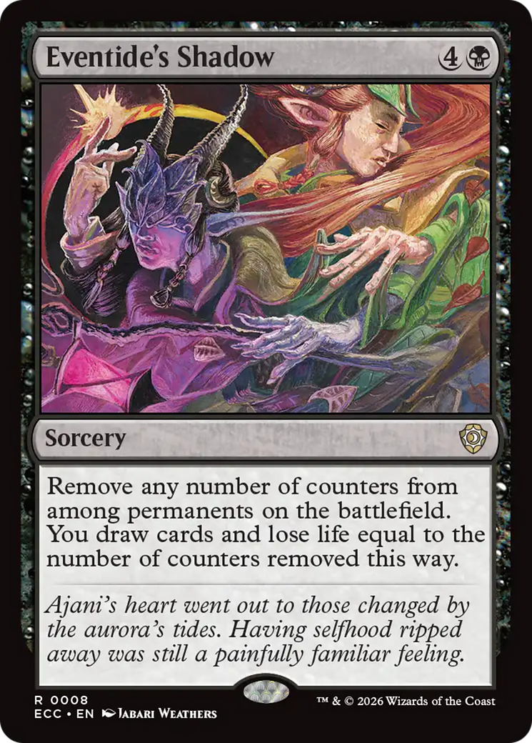 Eventide's Shadow [Lorwyn Eclipsed Commander] | Gamers Paradise