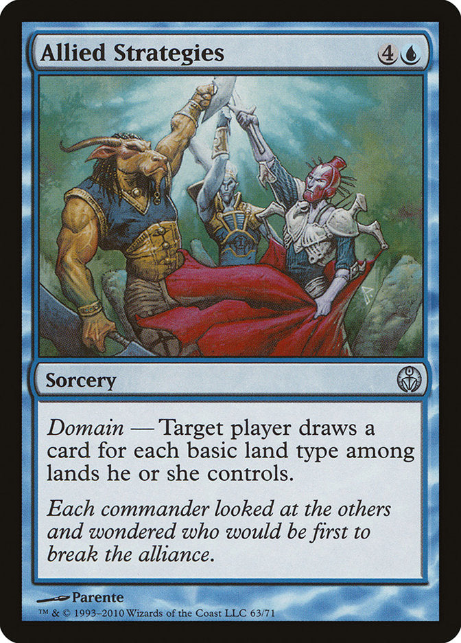 Allied Strategies [Duel Decks: Phyrexia vs. the Coalition] | Gamers Paradise