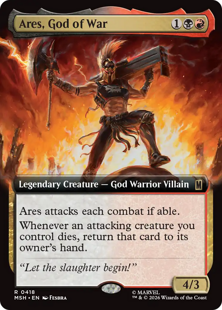 Ares, God of War (Extended Art) [Marvel Super Heroes] | Gamers Paradise