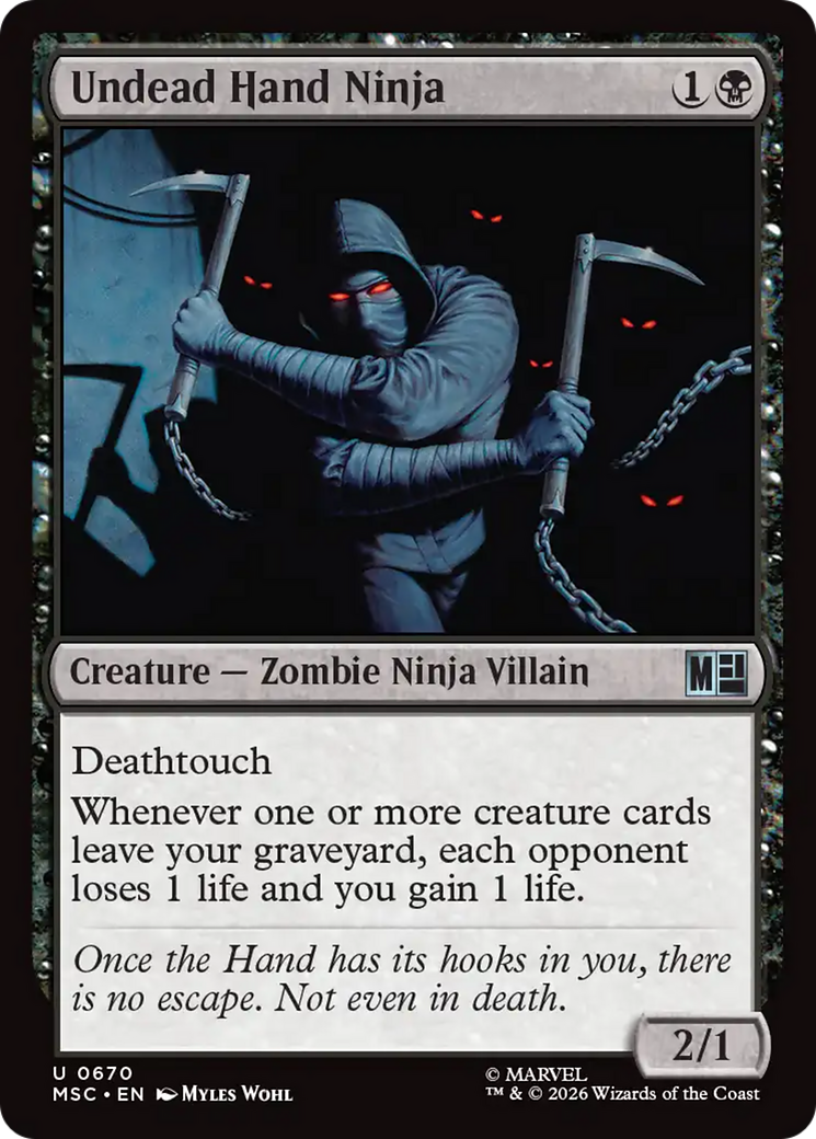 Undead Hand Ninja [Marvel Super Heroes Commander] | Gamers Paradise