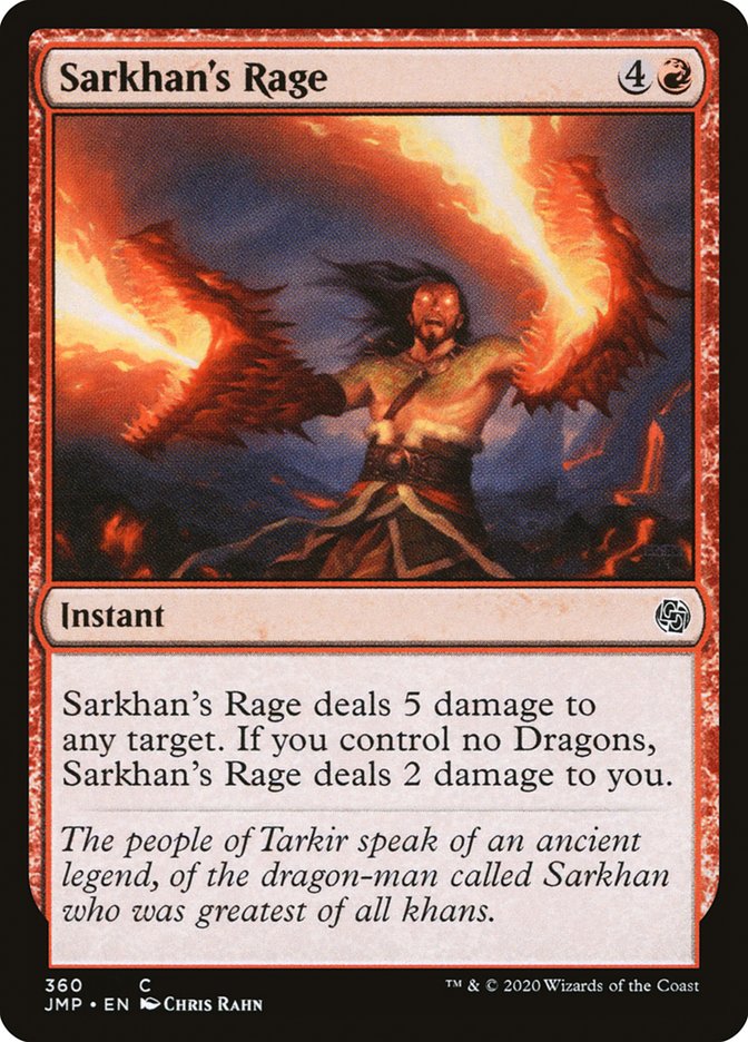 Sarkhan's Rage [Jumpstart] | Gamers Paradise