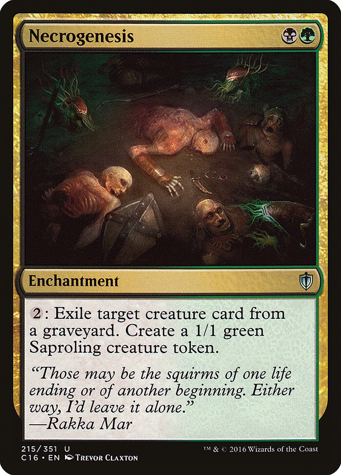 Necrogenesis [Commander 2016] | Gamers Paradise