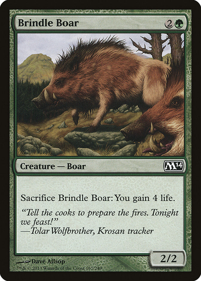 Brindle Boar [Magic 2014] | Gamers Paradise