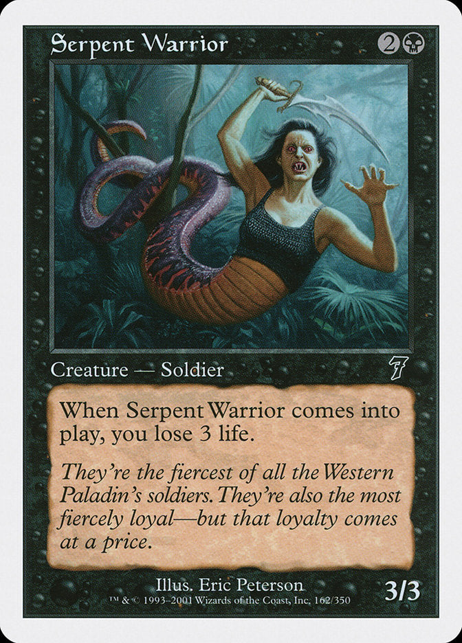 Serpent Warrior [Seventh Edition] | Gamers Paradise