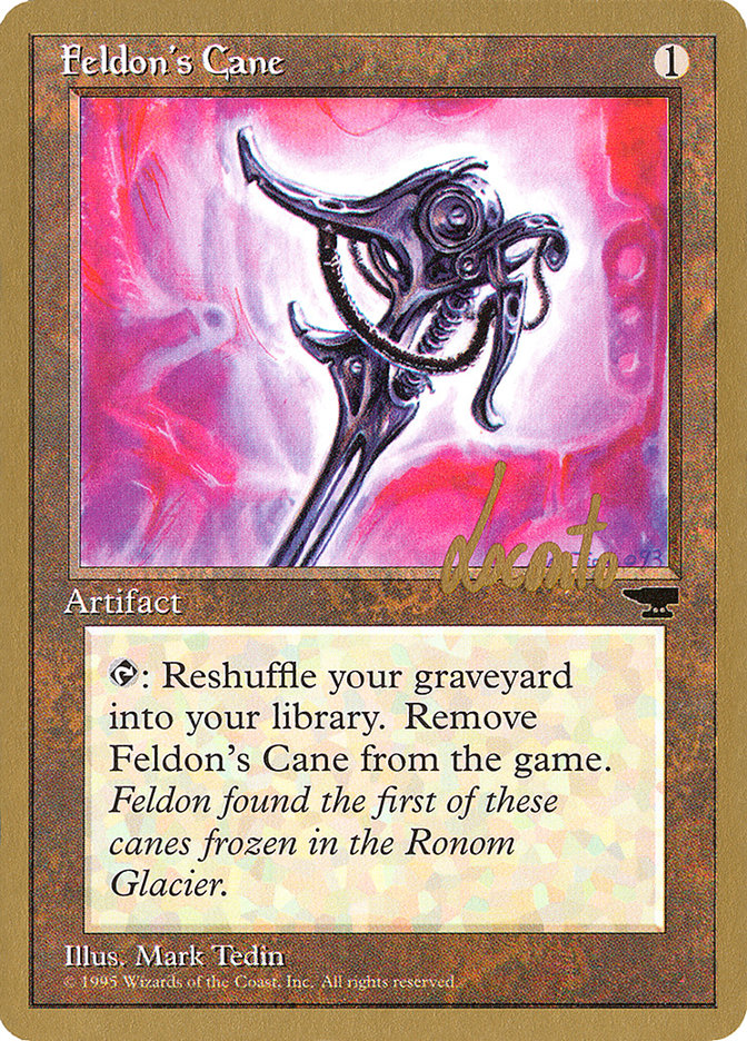Feldon's Cane (Michael Loconto) [Pro Tour Collector Set] | Gamers Paradise