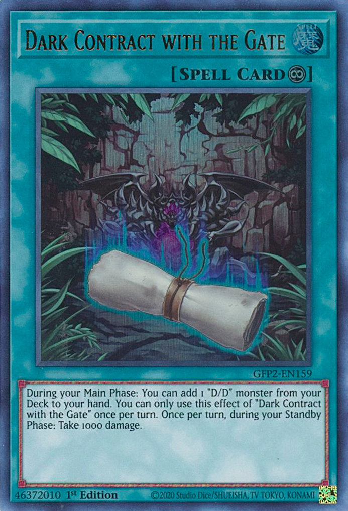 Dark Contract with the Gate [GFP2-EN159] Ultra Rare | Gamers Paradise