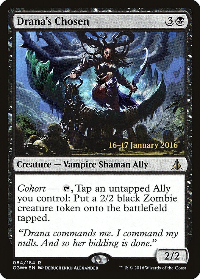 Drana's Chosen [Oath of the Gatewatch Prerelease Promos] | Gamers Paradise