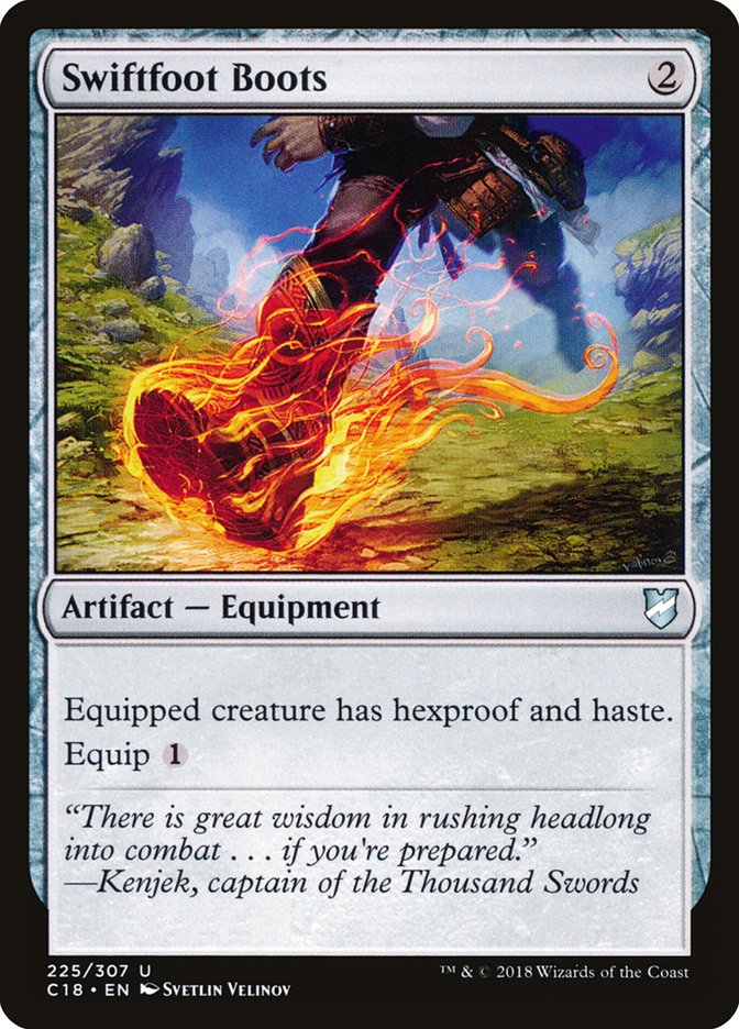 Swiftfoot Boots [Commander 2018] | Gamers Paradise
