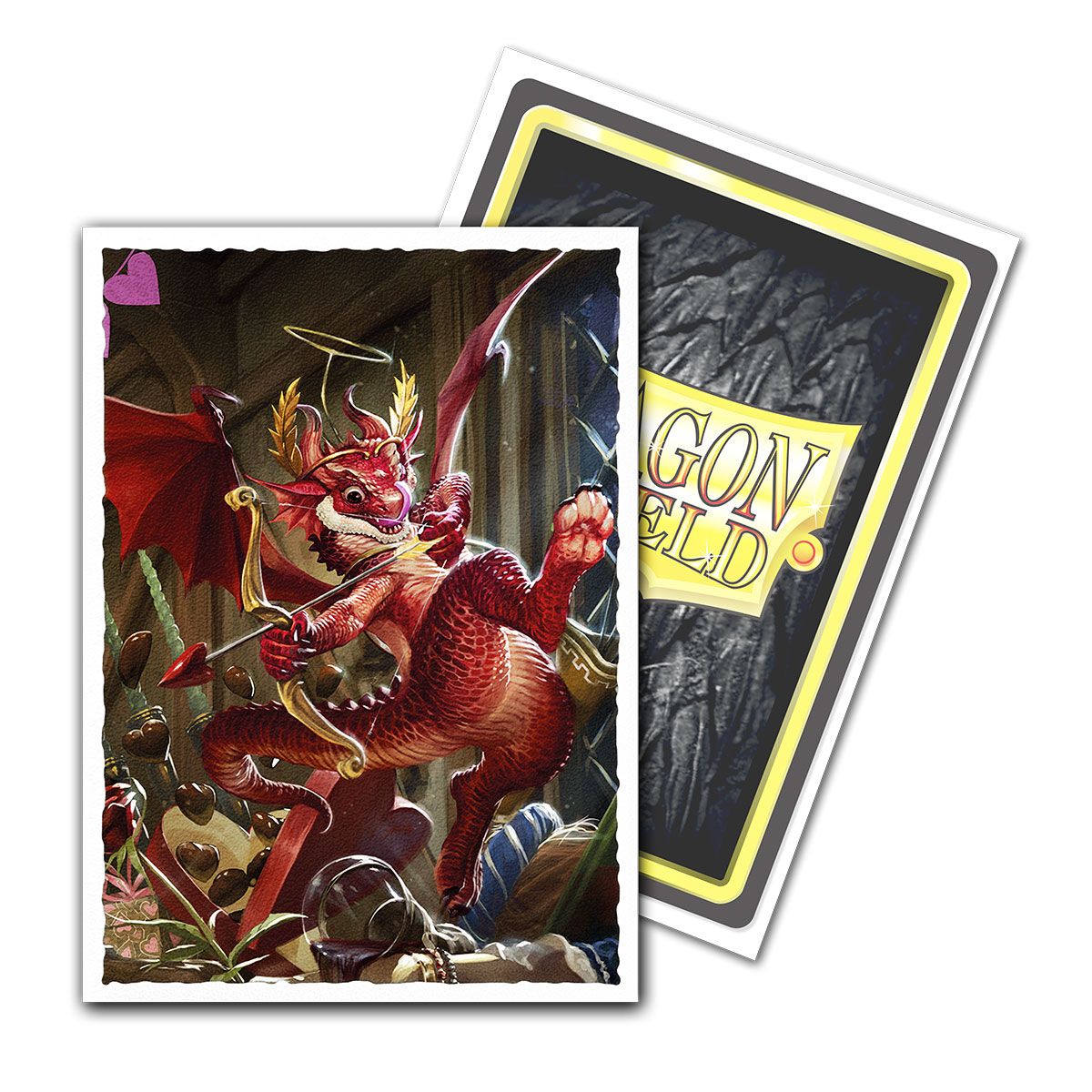 Dragon Shield: Standard 100ct Art Sleeves - Valentine Dragon (2020) | Gamers Paradise