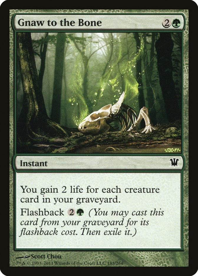 Gnaw to the Bone [Innistrad] | Gamers Paradise
