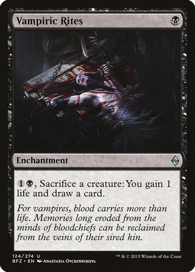 Vampiric Rites [Battle for Zendikar] | Gamers Paradise