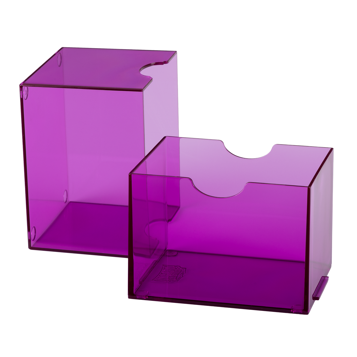 Dragon Shield: Strongbox - Clear Purple | Gamers Paradise