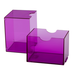Dragon Shield: Strongbox - Clear Purple | Gamers Paradise