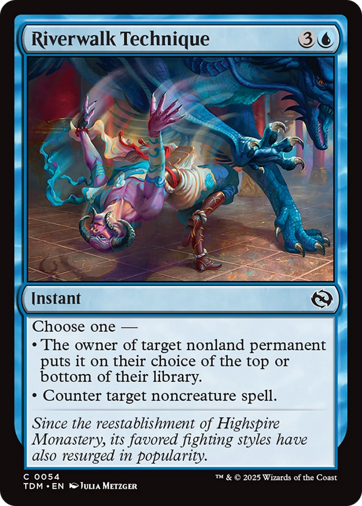 Riverwalk Technique [Tarkir: Dragonstorm] | Gamers Paradise