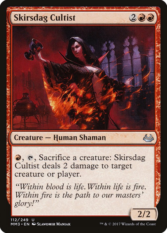 Skirsdag Cultist [Modern Masters 2017] | Gamers Paradise