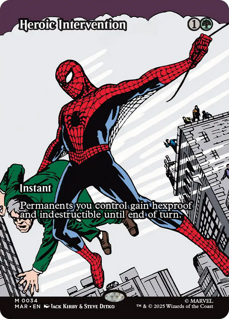 Heroic Intervention (Borderless) [Marvel's Spider-Man: Eternal-Legal] | Gamers Paradise