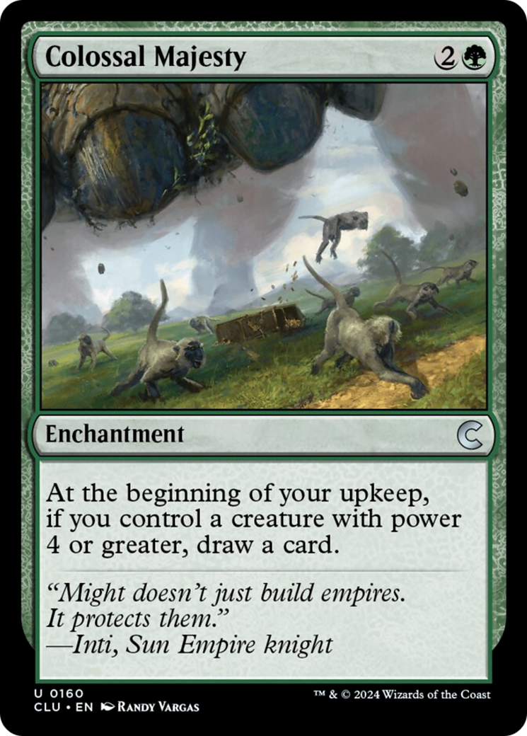 Colossal Majesty [Ravnica: Clue Edition] | Gamers Paradise