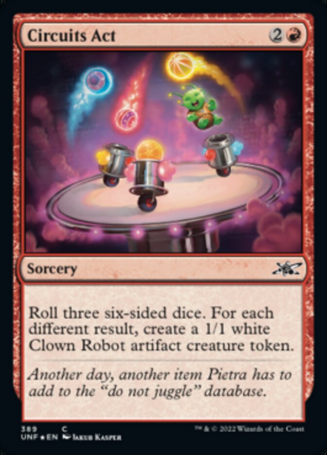 Circuits Act (Galaxy Foil) [Unfinity] | Gamers Paradise