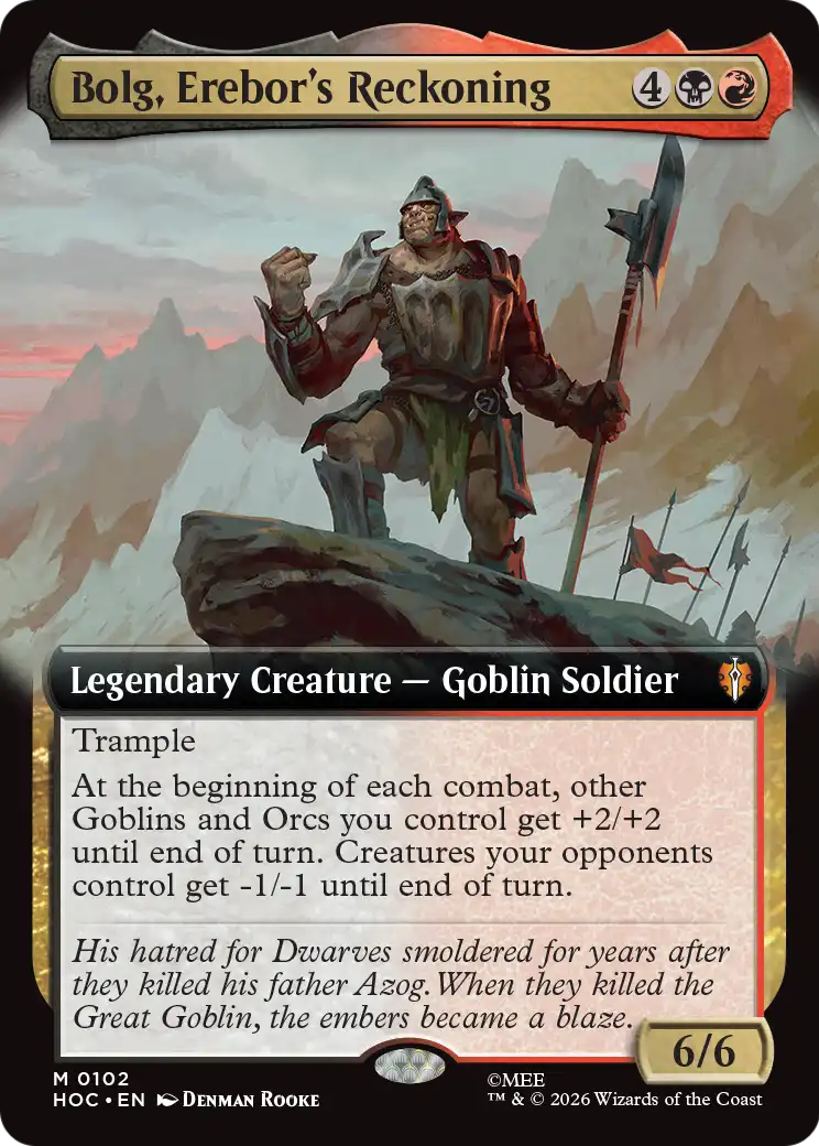 Bolg, Erebor's Reckoning (Extended Art) [The Hobbit: Eternal-Legal] | Gamers Paradise