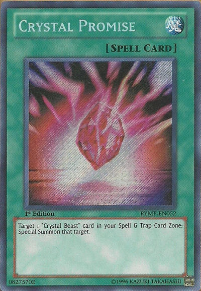 Crystal Promise [RYMP-EN052] Secret Rare | Gamers Paradise