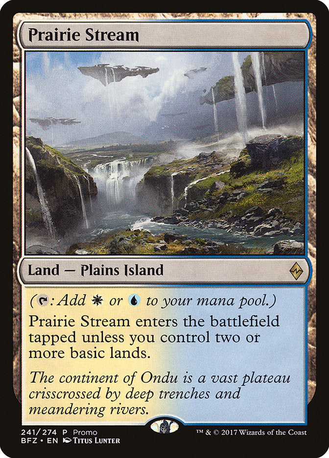 Prairie Stream (Promo) [Standard Showdown Promos] | Gamers Paradise