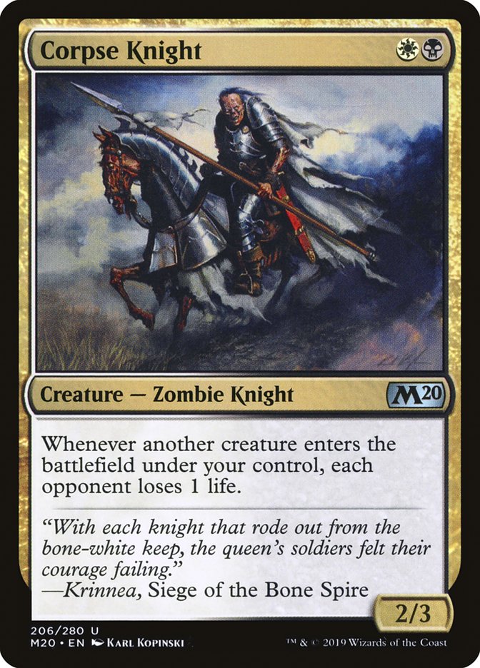 Corpse Knight (2/3) [Core Set 2020] | Gamers Paradise