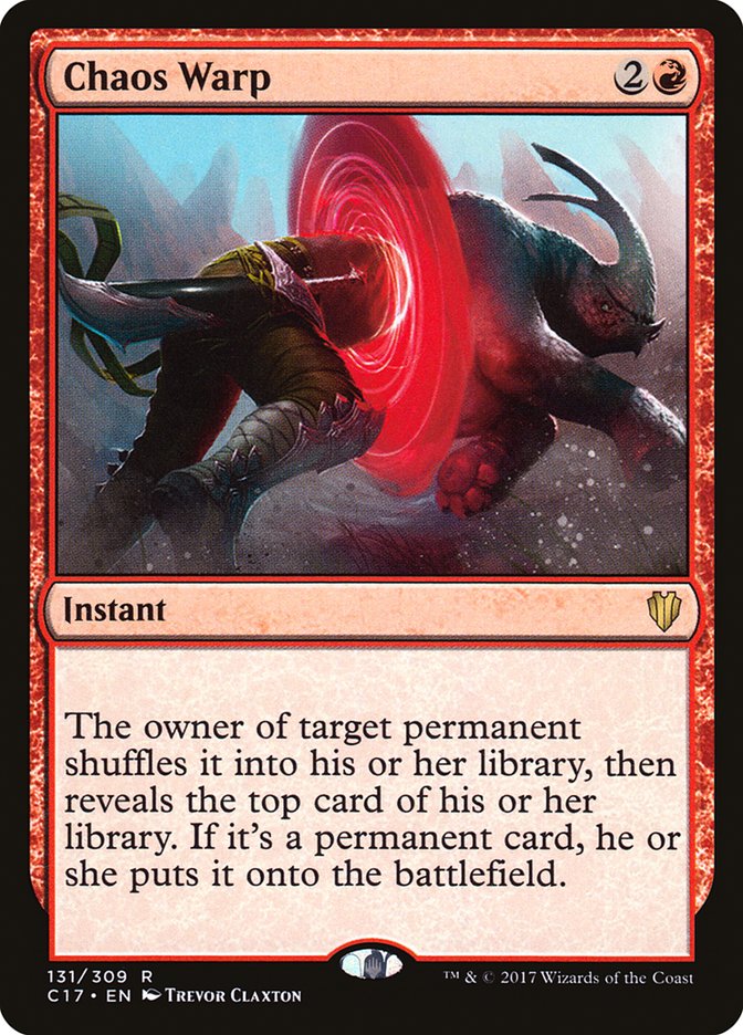 Chaos Warp [Commander 2017] | Gamers Paradise